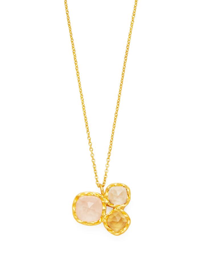 Kevia Cluster Pendant Necklace