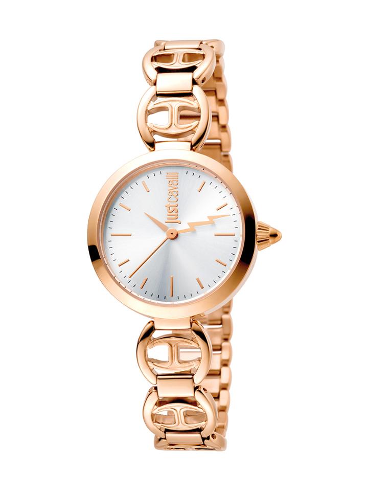 Just Cavalli Water Resistant Rose Gold Watch, 28mm