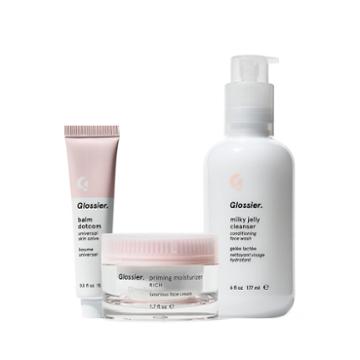 Glossier The 3-step Skincare Routine: Dry Skin