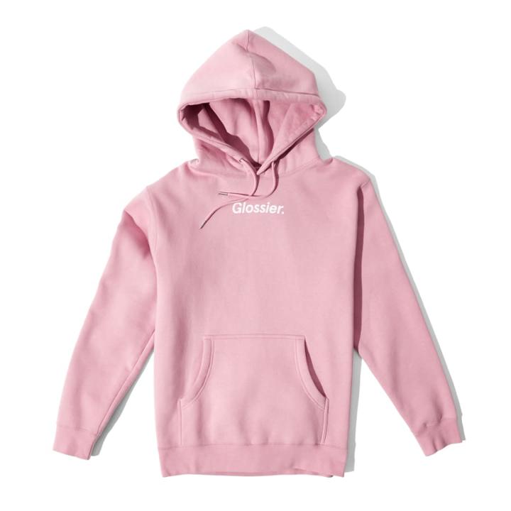 Glossier Original Pink Hoodie