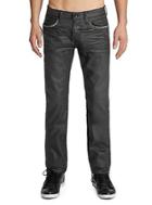 Guess Lincoln Slim Straight Jeans In Gunmetal Grey Solar Wash, 32 Inseam