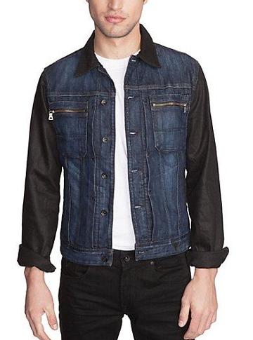 Guess Denim Jacket In Banter 2 Wash