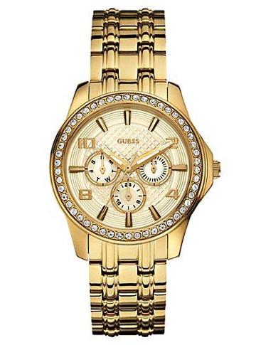 Guess Gold-tone Polished Glamour Watch
