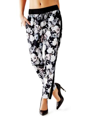 Guess Kenzia Floral-print Jogger Pants