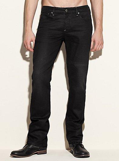 Guess Lincoln Slim Straight Jeans In Solar Wash, 30 Inseam