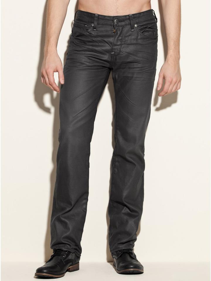 Guess Lincoln Original Straight Jeans In Solar Wash, 32 Inseam