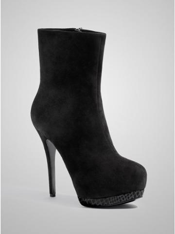 Guess Pilina Boots, Black Suede (9)