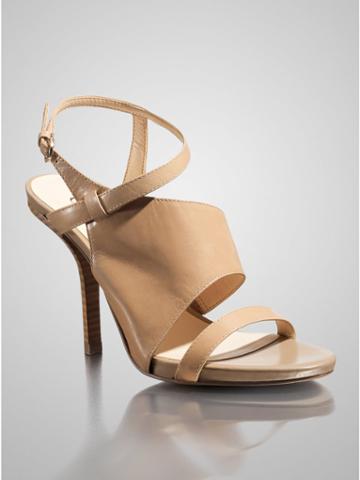 Guess Aviano High Heels, Lt Nat Lthr (9 1/2)