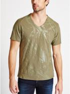 Guess Short-sleeve Shattered V-neck Tee