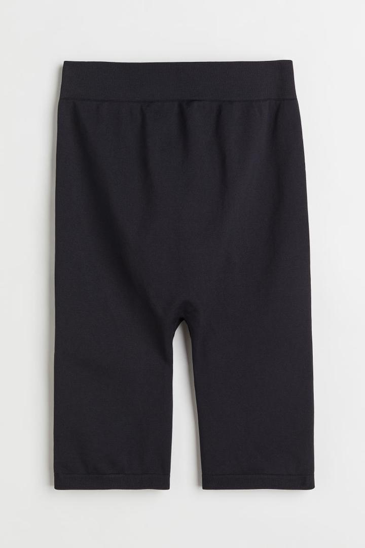 H & M - Mama Seamless Cycling Shorts - Black