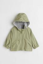 H & M - Lined Jacket - Green