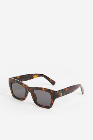H & M - Chunky Square Sunglasses - Brown