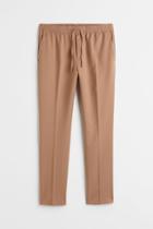 H & M - Slim Fit Joggers - Beige