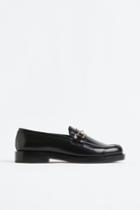 H & M - Leather Loafers - Black