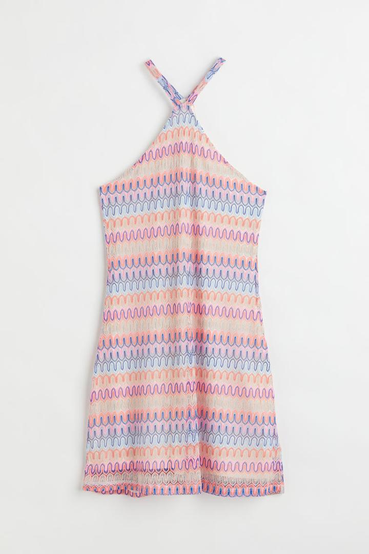 H & M - Halterneck Dress - Pink
