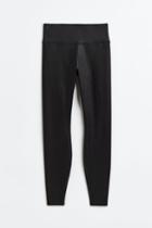 H & M - Drymove&trade; High Shine Sports Leggings - Black