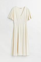H & M - Wrap Dress - White