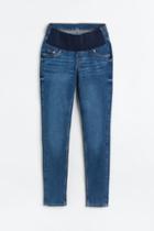 H & M - Mama Before & After Low Waist Twill Pants - Blue