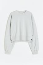 H & M - Drymove&trade; Sports Sweatshirt - Gray