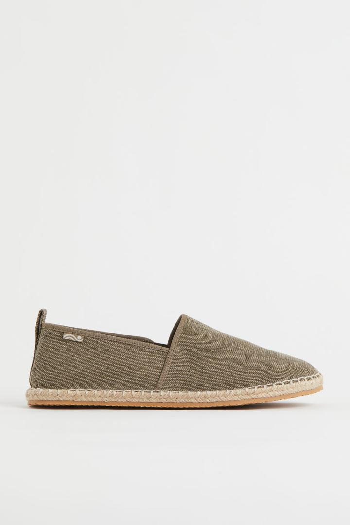 H & M - Canvas Espadrilles - Green