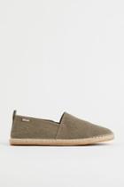 H & M - Canvas Espadrilles - Green