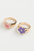 H & M - 2-pack Rings - Purple