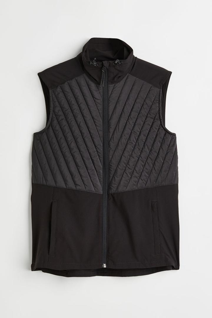 H & M - Running Vest In Drymove&trade; - Black