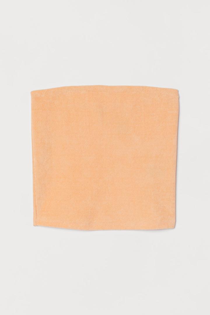 H & M - Tube Top - Orange