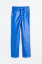H & M - 90s Straight Pants - Blue