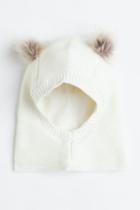 H & M - Fleece-lined Balaclava - White
