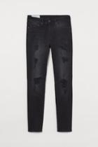 H & M - Skinny Jeans - Black