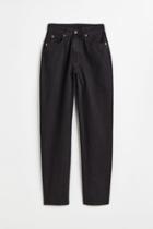 H & M - 90s Baggy Ultra High Waist Jeans - Black