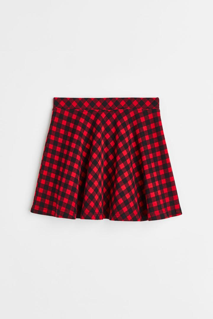 H & M - Sweatshirt Skirt - Red