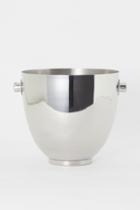 H & M - Metal Wine Bucket - Silver