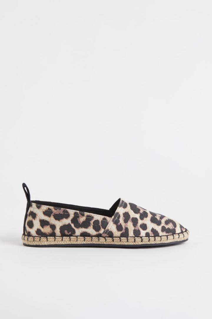 H & M - Cotton Espadrilles - Beige