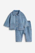H & M - 2-piece Denim Set - Blue