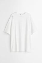 H & M - Oversized T-shirt - White
