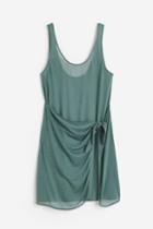 H & M - Beach Wrap Dress - Green