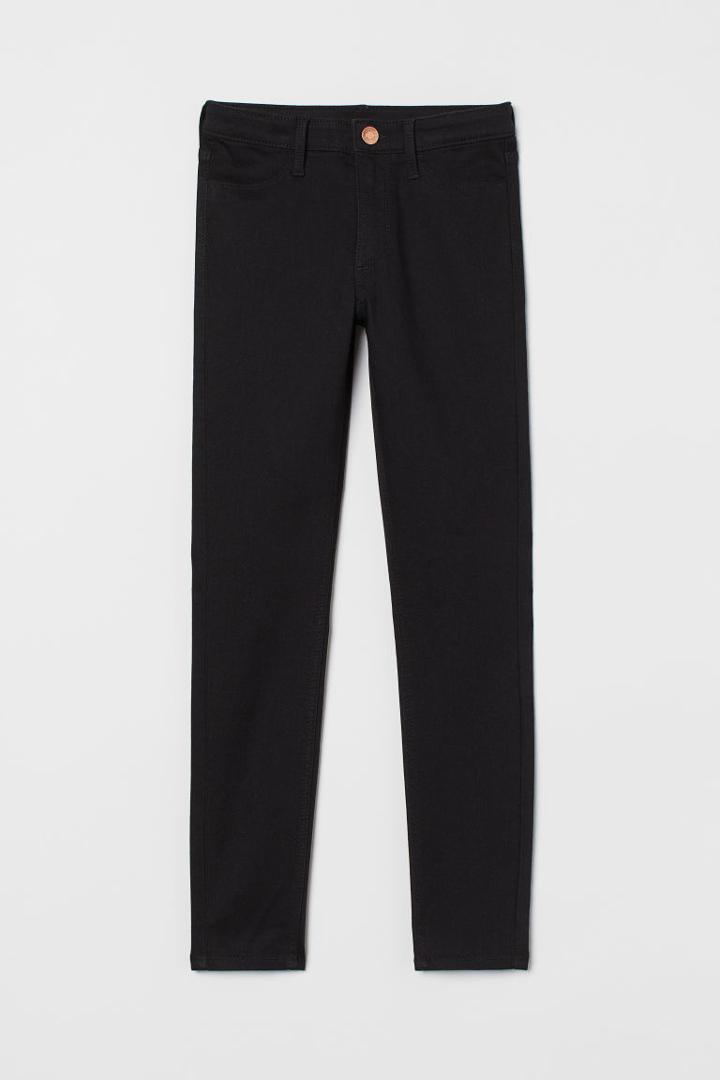 H & M - Skinny Fit Jeans - Black