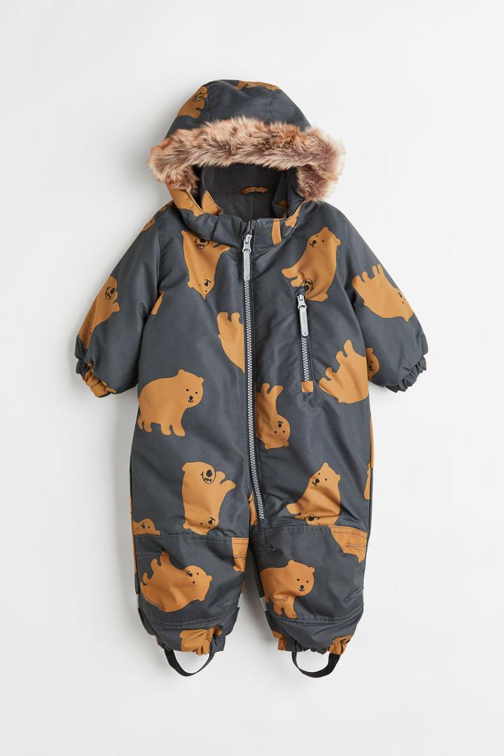 H & M - Water-repellent Snowsuit - Gray