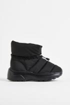 H & M - Padded Sneaker-style Boots - Black
