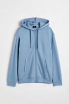 H & M - Relaxed Fit Hooded Jacket - Blue