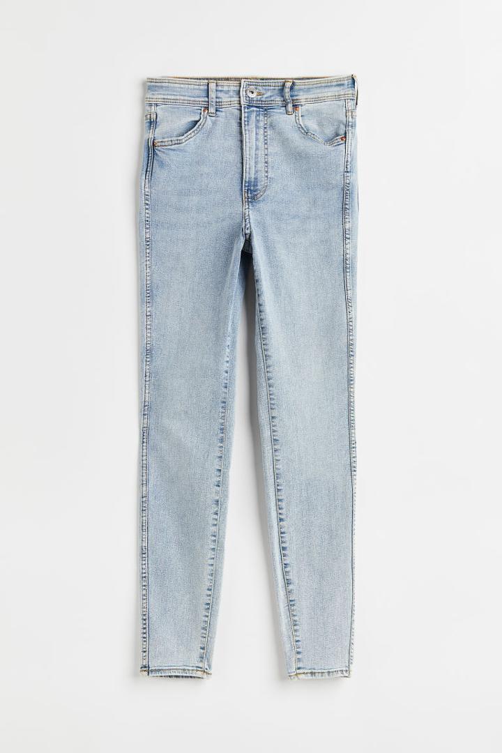 H & M - Skinny High Ankle Jeans - Blue