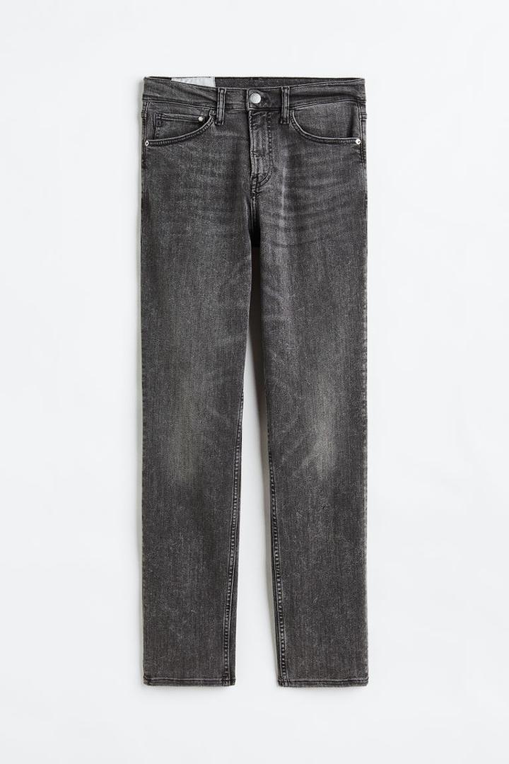 H & M - Freefit Slim Jeans - Gray