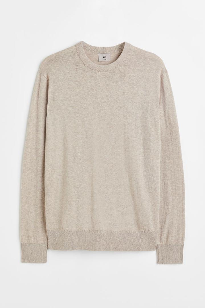 H & M - Cashmere-blend Sweater - Brown