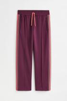 H & M - Relaxed Fit Track Pants - Pink