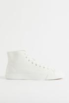 H & M - Canvas High Tops - White