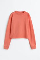 H & M - Short Sweatshirt - Orange
