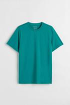 H & M - Regular Fit Sports Shirt - Turquoise