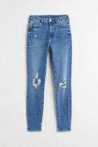 H & M - Embrace High Ankle Jeans - Blue